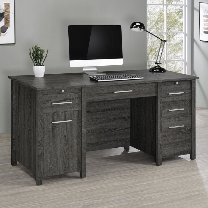 Rayna - 4 Drawer Office Desk With Lift-Top