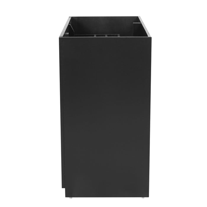 Retro Style Bathroom Vanity, 3 Drawers & Soft Closing Doors
