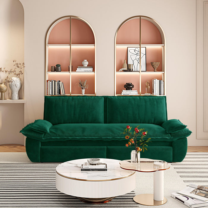 Queen Pull Out Sofa Bed, 3 In 1 Convertible Sleeper Sofa