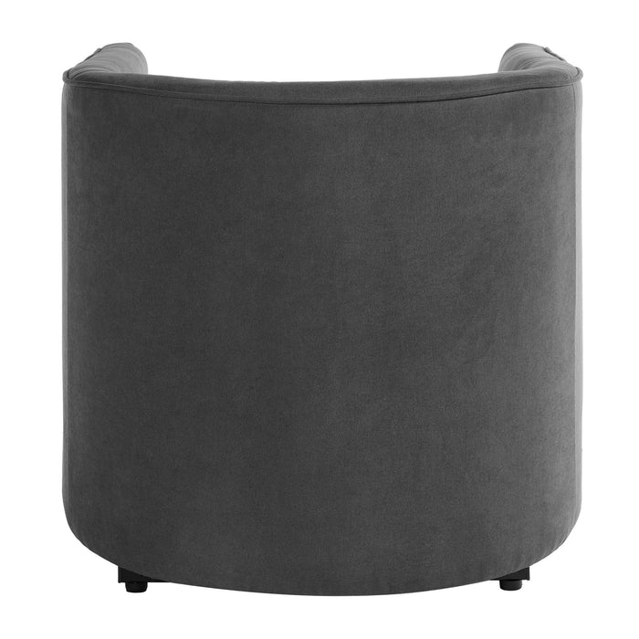 Power Lift Recliner Barrel Shape Reclining Chair With Footrest And Side Pocket