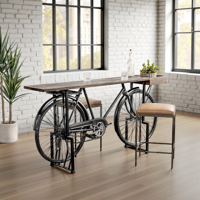 Cycle - Counter Table Small - Limewash Myst