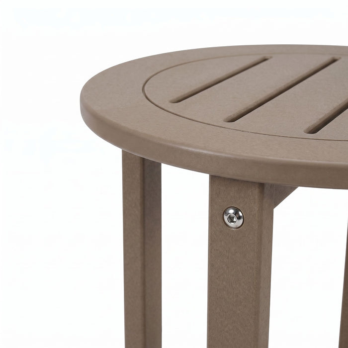 Round Outdoor Side Table