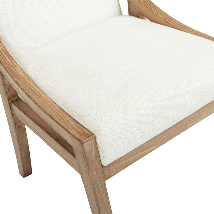 Lennox - High Back Upholstered Dining Chair (Set of 2) - Light Beige