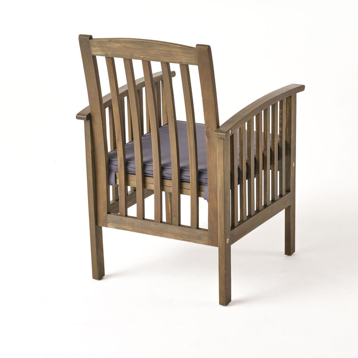 Casa - Acacia Dining Chair Set With Cushions,