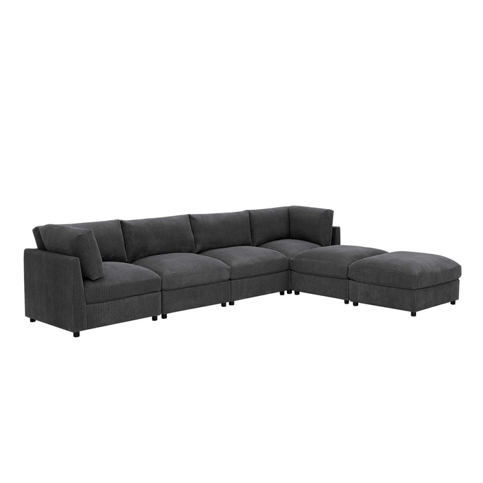 Modern Reversible Modular Sectional