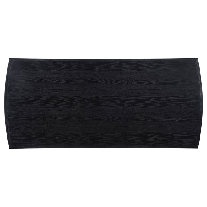 Mason - Removable Extension Leaf Dining Table - Black