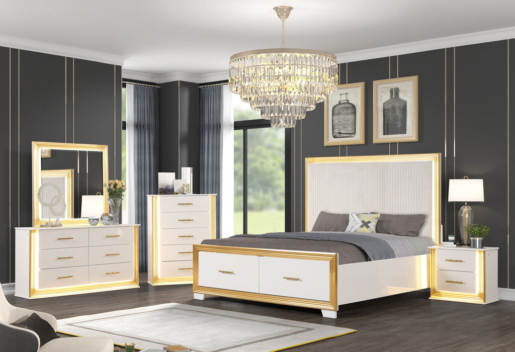 Obsession - Square Mirror - White