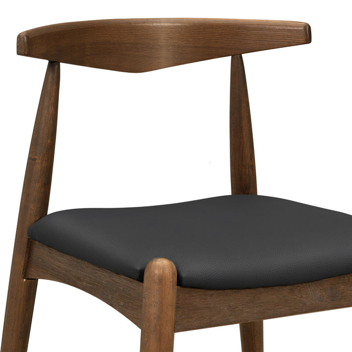Dining Chairs With Ergonomic Backrest (Set of 2)