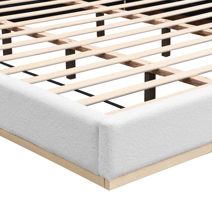 Elegant Upholstered Bed
