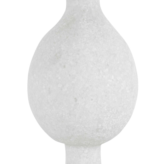 Inverse - Marble Table Lamp - White
