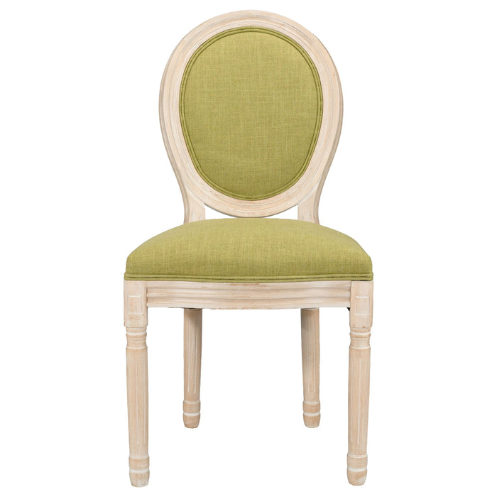 Upholstered With Round Back Dining Chairs (Set of 2)
