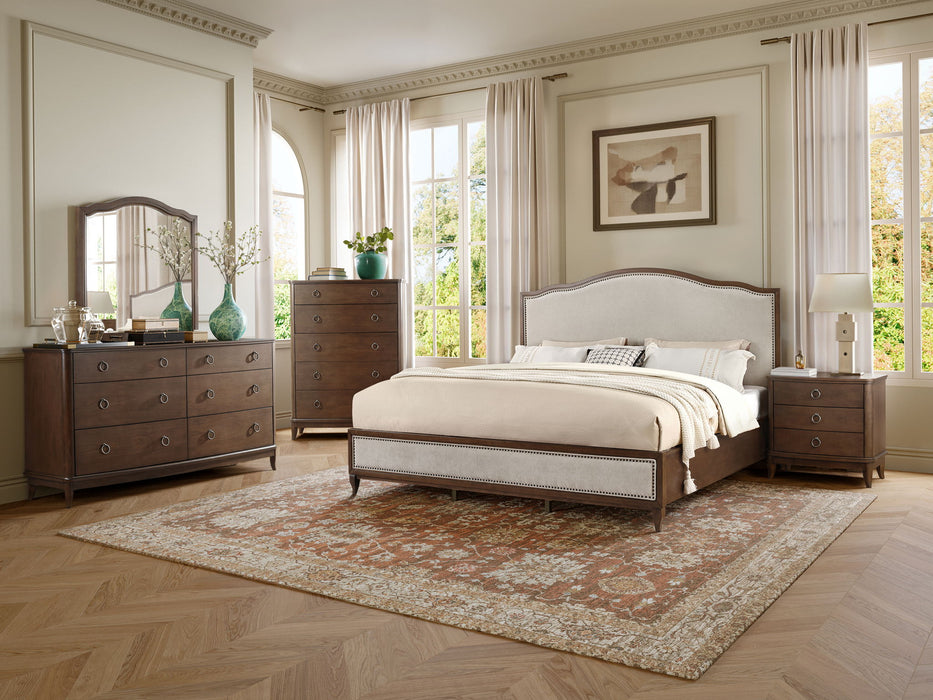 Bellevue - 3-Drawer Nightstand - Whiskey Brown