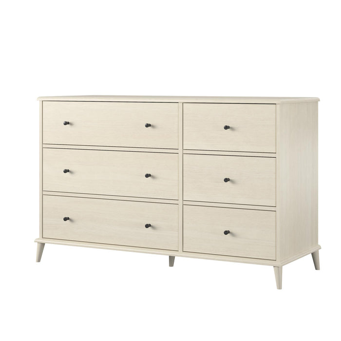 Farnsworth - 6 Drawer Dresser - Ivory