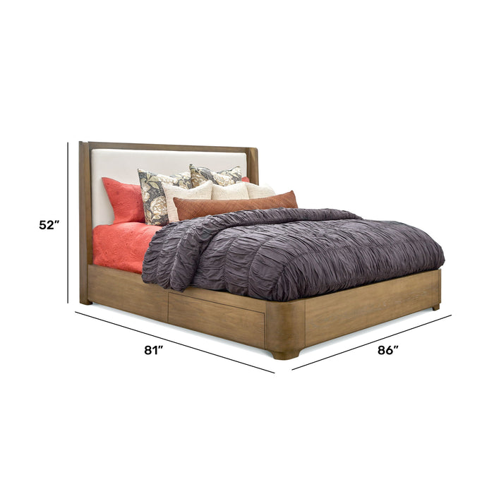 Normandy - Upholstered Storage Bed
