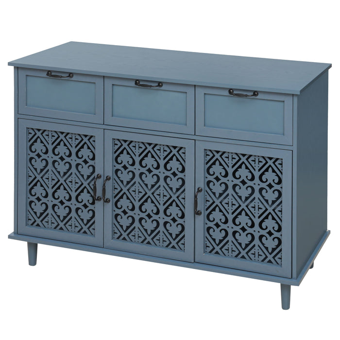 3 Door 3 Drawer Elegant Cabinet