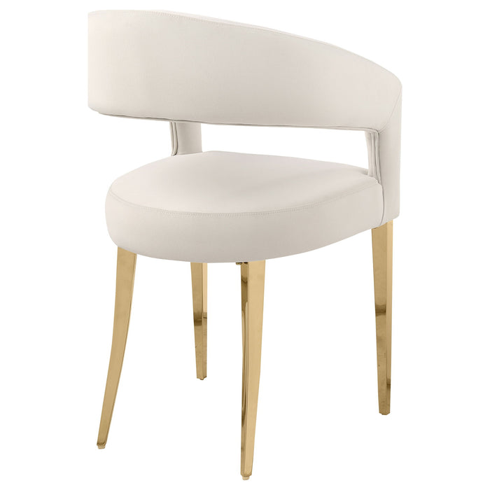 Rendina - Upholstered Dining Arm Chairs (Set of 2) - Cream