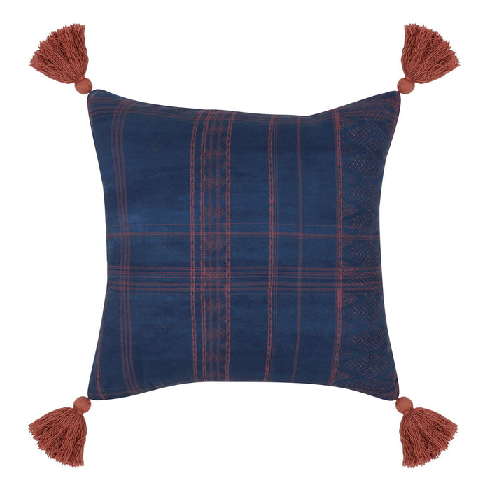 Cannon - Pillow - Dark Blue/Red