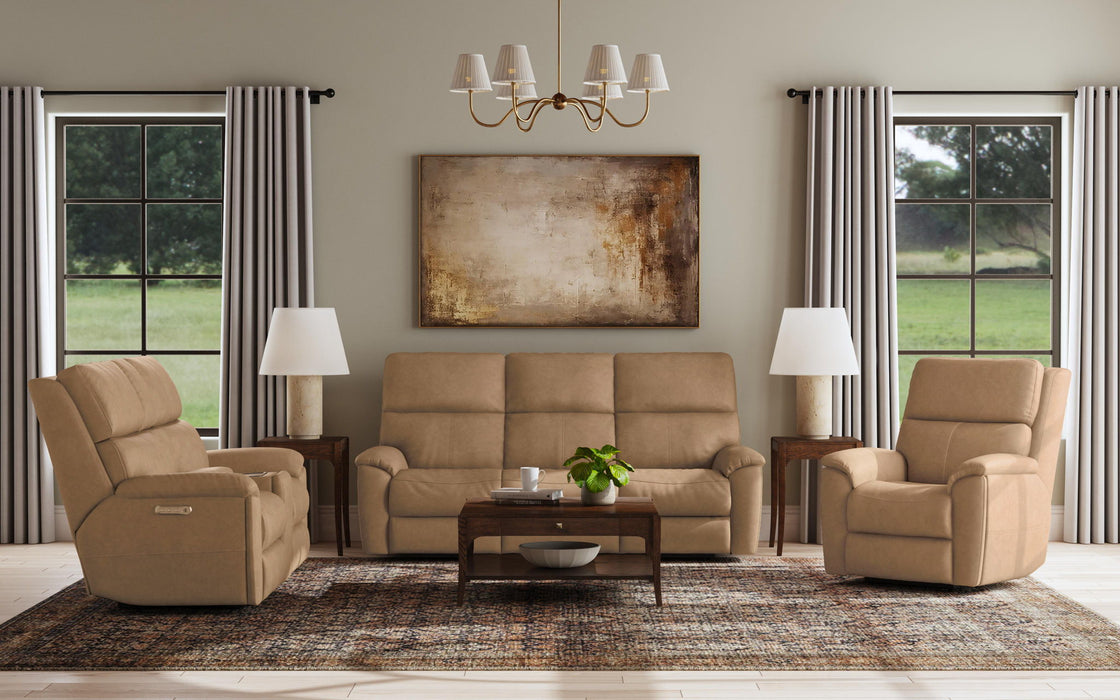 Porter - Power Reclining Sofa With Console, Power Headrest, & Lumbar