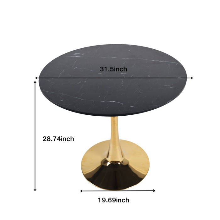 Tulip Table With Round Pedestal Dining Table