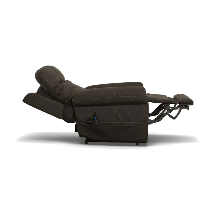 Jenkins - Power Lift Recliner With Right-Hand Control & Power Headrest - Bark
