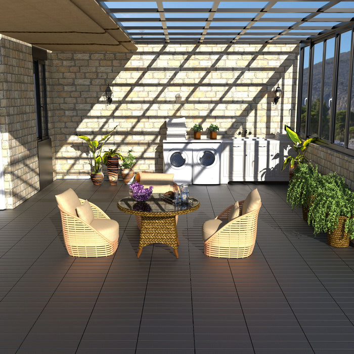 Interlocking Deck Tiles 44 Pack For Backyard
