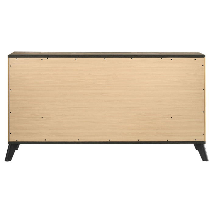 Fraser - 6 Drawer Dresser Cabinet - Natural