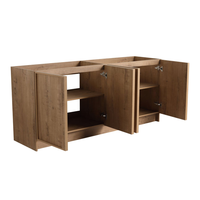 Freestanding Bathroom Vanity & Soft Close Cabinet Doors, Excluding Sink
