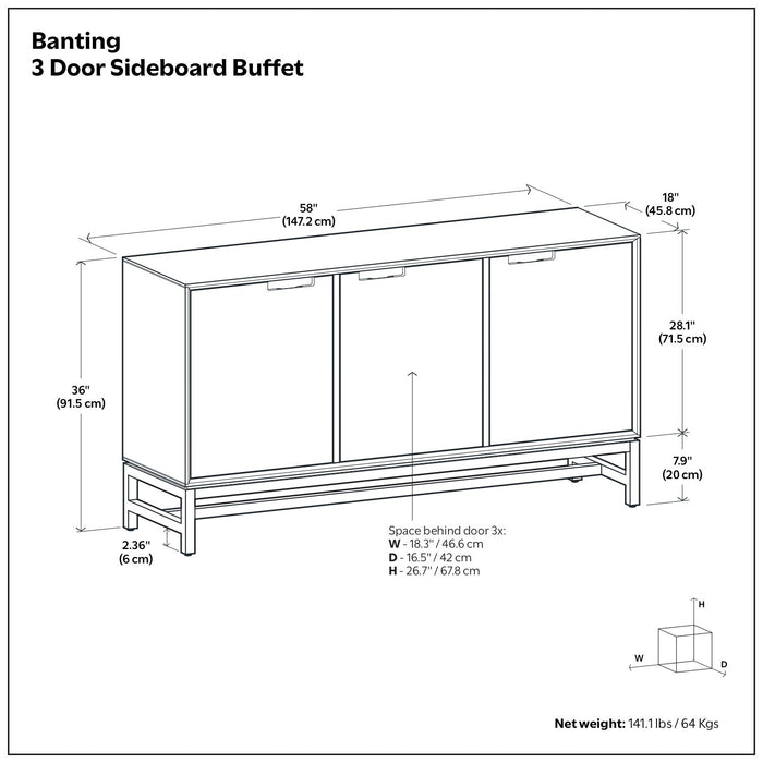 Banting - Door Sideboard Buffet