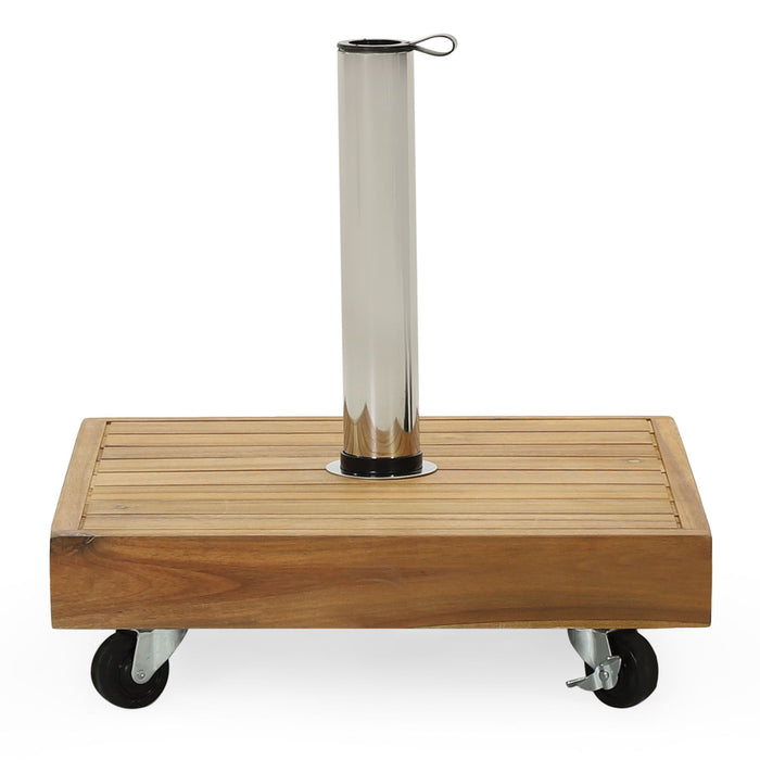 Ralph - Square Umbrella Base - Teak