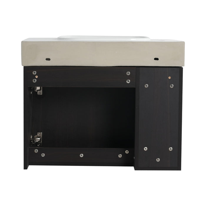 Freestanding Bathroom Vanity With Sink, Soft Close Door