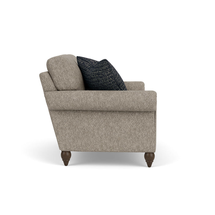 Moxy - Fabric Loveseat With Rolled Arms