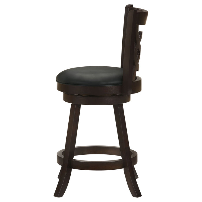 Swivel Counter Stool (Set of 2) - Black