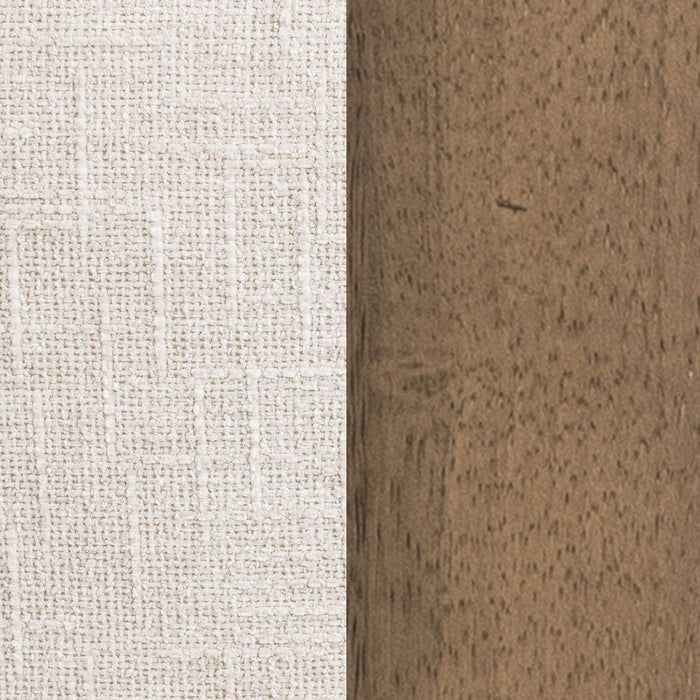 Diah - Swivel Accent Chair - Toasted Linen