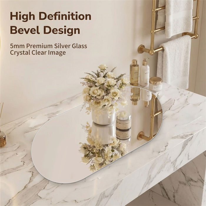 Modern Framed Bathroom Vanity Mirror