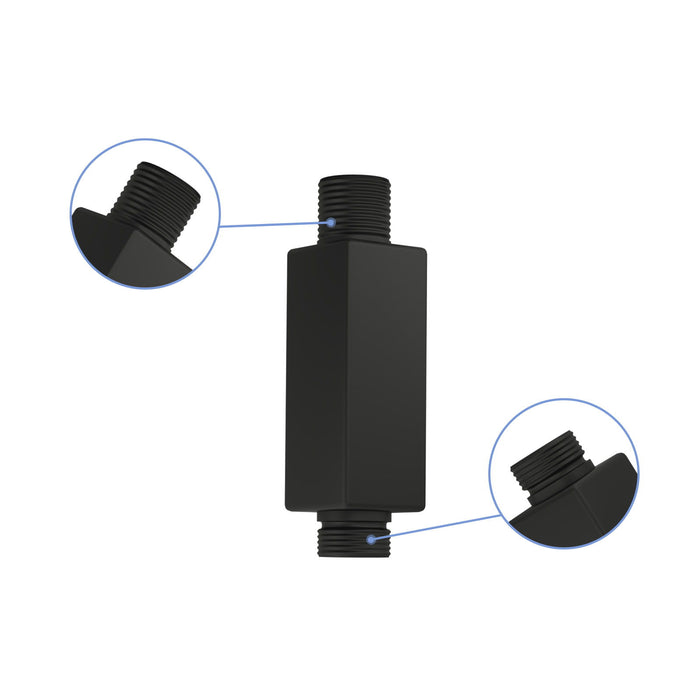 Ceiling Mounted Shower Arm With Flange Stainless Steel