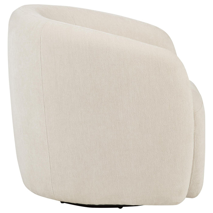 Stanley - Swivel Accent Chair - Beige