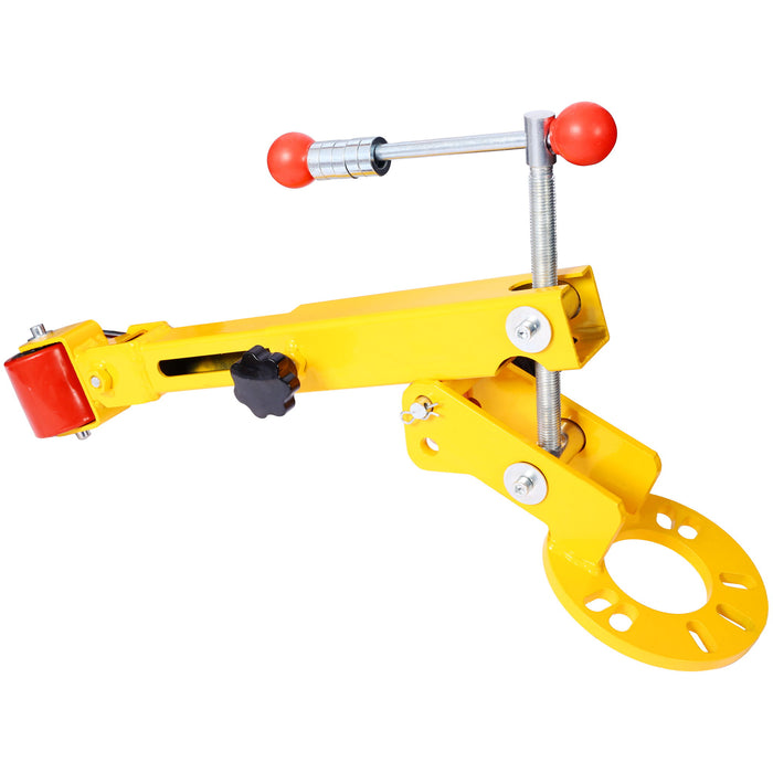Auto Body Fender Roller Tool For Lip Rolling And Wheel Arch Reforming - Yellow