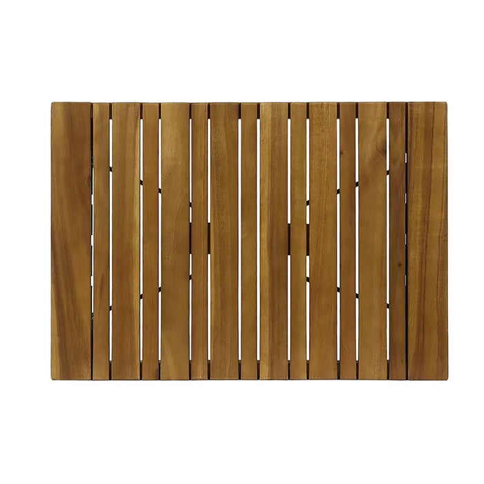 Kayla - Outdoor Foldable 2 Seater Chat Set - Brown / Gray