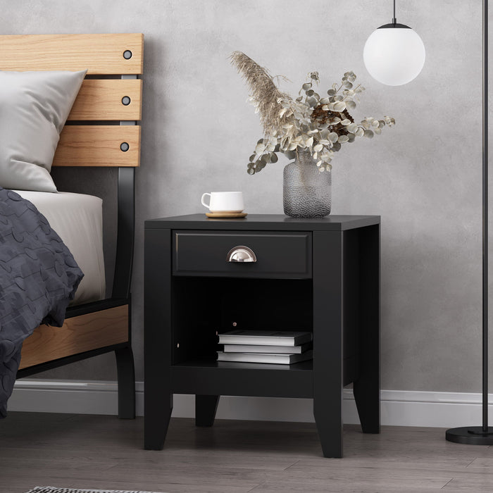 Cleary - Contemporary Nightstand With Drawer