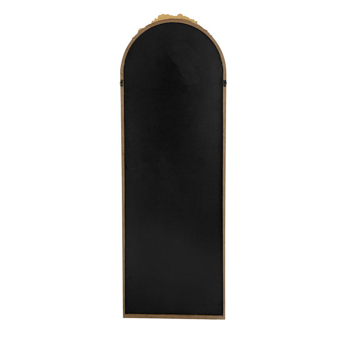 Wood Floor Mirror, Full Body Mirror Dressing Make Up Mirror For Bathroom