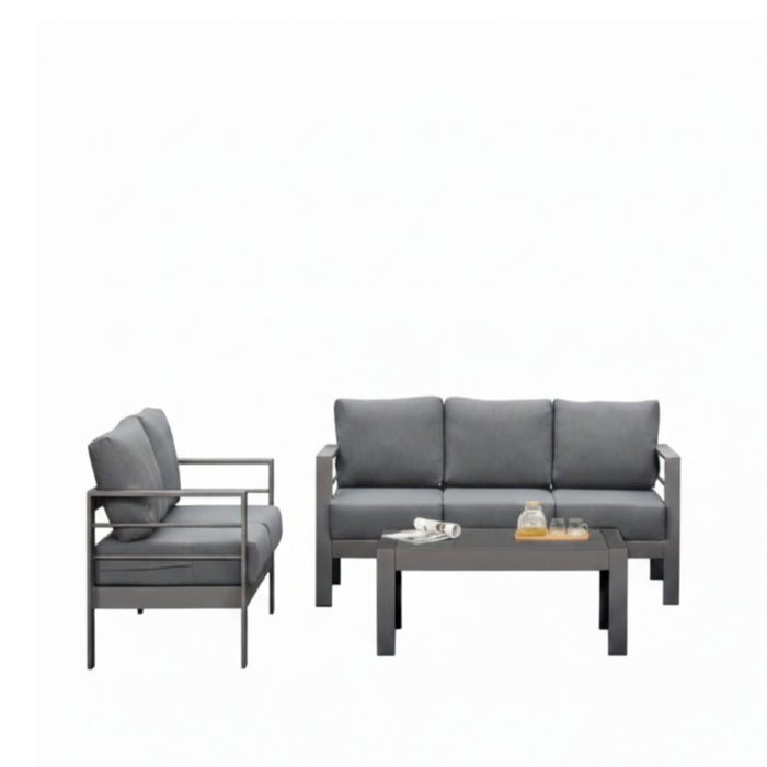 Outdoor Patio Set All-Weather With Thick Cushions