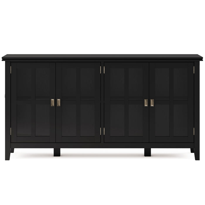 Artisan - Handcrafted Wide 4 Door Storage Cabinet