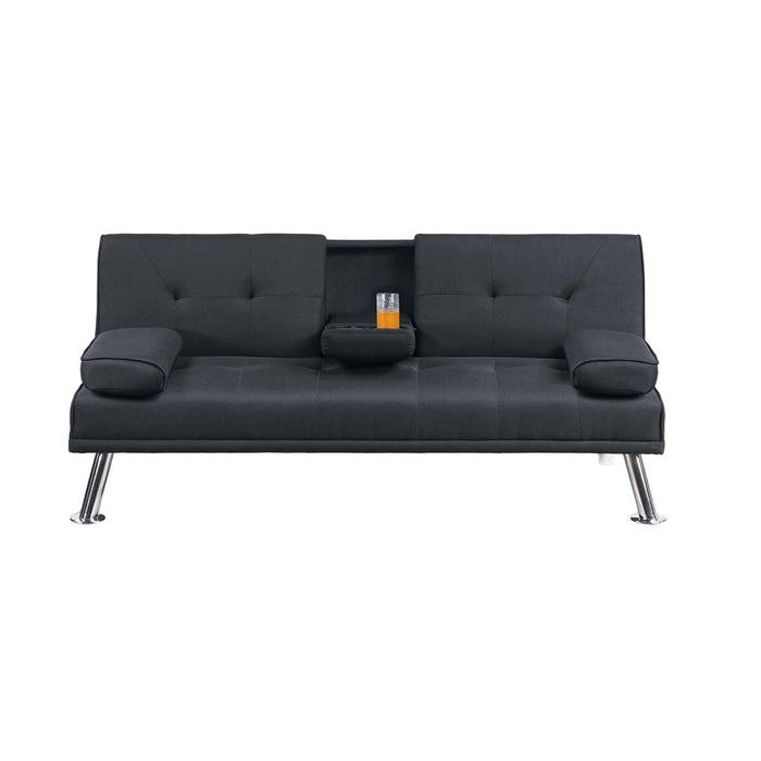 Adjustable Sofa With Fold Down Table And Cup Holders
