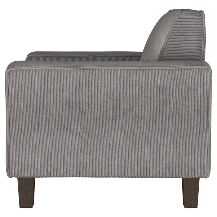 Dana - Track Arm Tufted Accent Chair