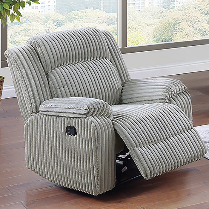 Modern Living Room Set With Pillow Arms