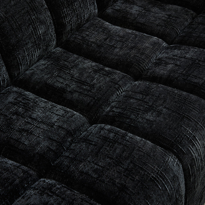 Modern Sofa With Piano Key Backrest