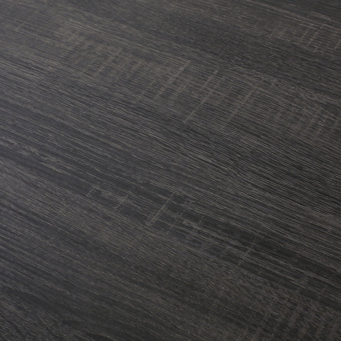 Abitha - Coffee Table With Industrial Powder Coated Metal Legs