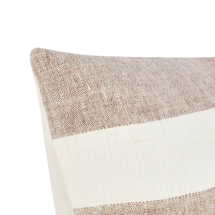 Gardner - BW Pillow - Hazel/Ivory