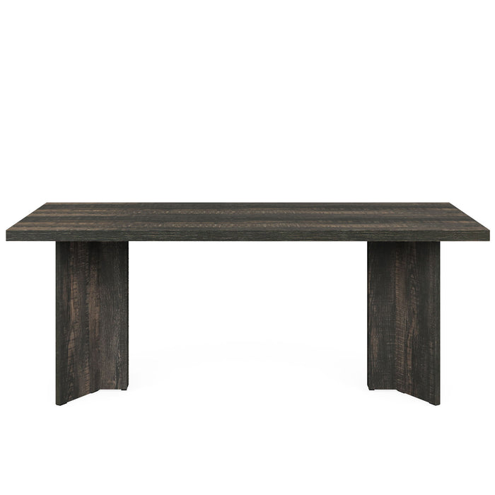 Dining Table For 4 - 6 People, Kitchen Table With Thick Top