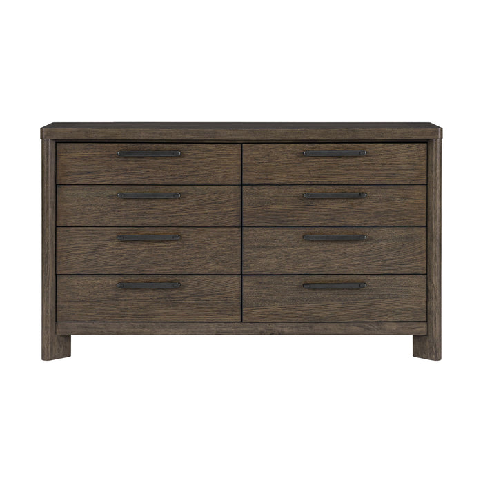 8 Drawer Dresser With Rustic Design